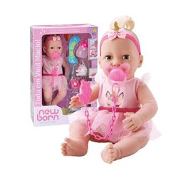 Bebe con Accesorios de Unicornio