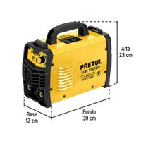 Soldadora Inversora Bi-voltaje120/160 A - Pretul