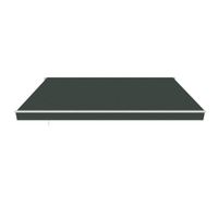 Toldo Retráctil para Ventana Gris