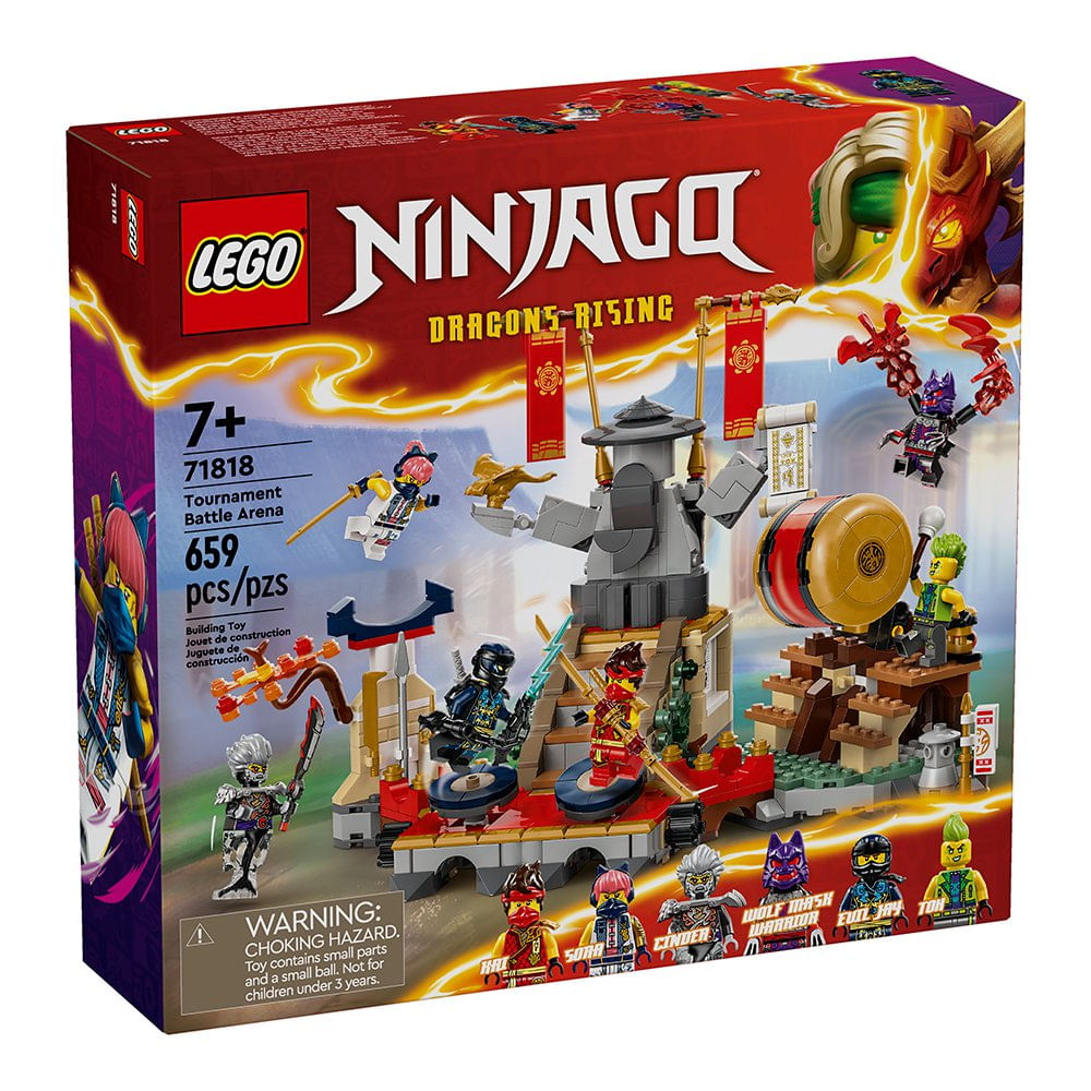 LEGO NINJAGO Dragons Rising Arena de Batalla del Torneo #71818 de 659 Piezas