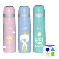 Termo de Acero Inoxidable Diseños Surtidos 17 Oz