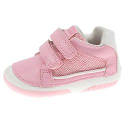 Zapatos Tenis Doble Velcro Rosado para Niña - Varias Tallas