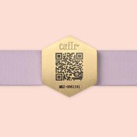 Collar para Perro Grande con Código Qr Deslizable