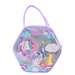 Gelatti H.Bag esmalte + gloss + collar Unicornio