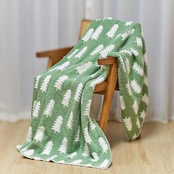 Throw Jacquard Verde