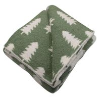 Throw Jacquard Verde
