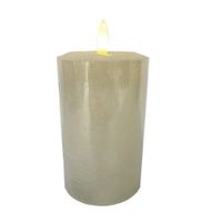 Vela Led Cilíndrica 7.6x7.6x15 Cm Colores Surtidos