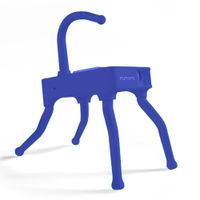 Proyector Portátil Azul de 5 Lásers Alta Definición, Imágenes Brillantes HD 720P, Dinámico, Enfoque Automático Y Con 4 Horas De Proyección - Mimono