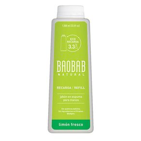 Refill Jabón Espuma Limón Fresco - Baobab