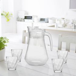 Set de Pichel y Vasos 5 Pzas - Toscana