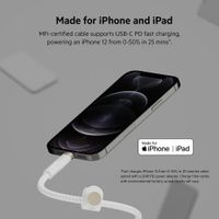 Cable USB-C a Lightning Blanco 3 M