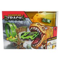 Pista de Dinosaurio T-Rex Ataque