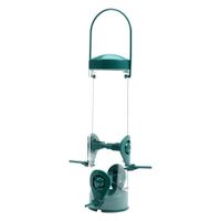 Alimentador para Aves de 4 Puertos 2 en 1