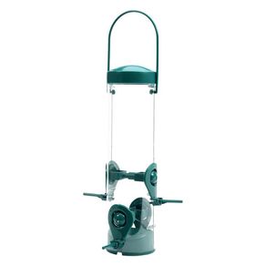 Alimentador para Aves de 4 Puertos 2 en 1