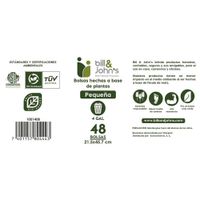 Rollo de Bolsas Biodegradables para Basura Tamaño S 48 Unidades