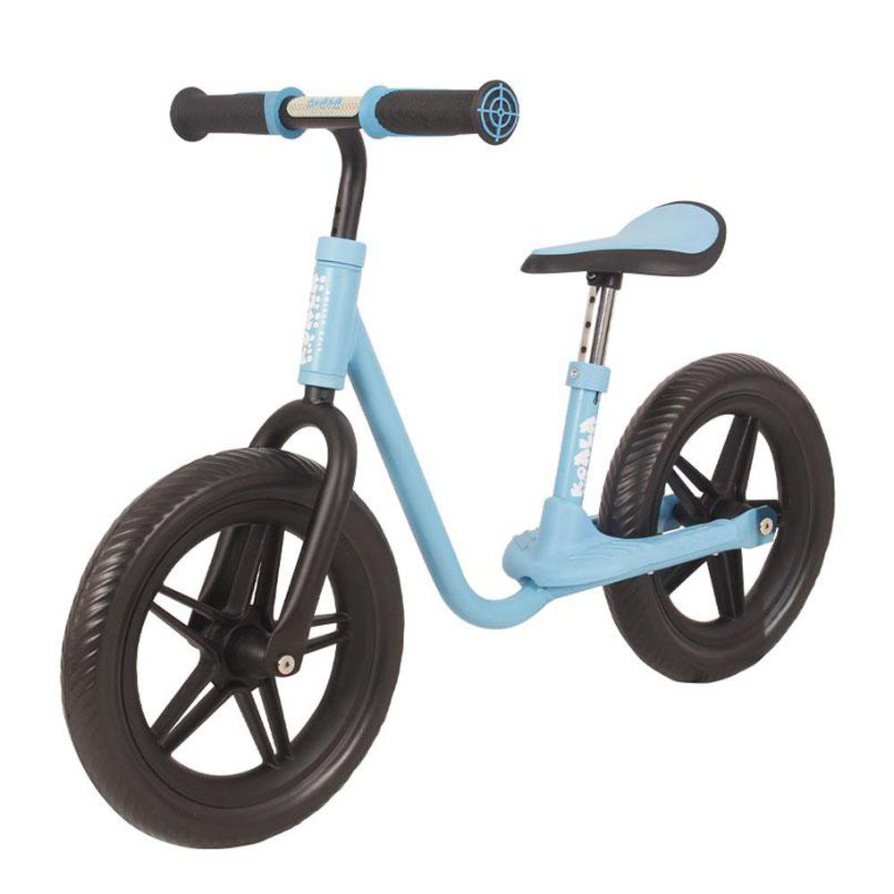 Bicicleta de Equilibrio sin Pedales y Marco Metálico para Niña de 2-4 Años Color Celeste B…