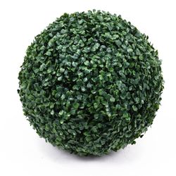 Esfera Decorativa de Boj Artificial Verde 23 Cm