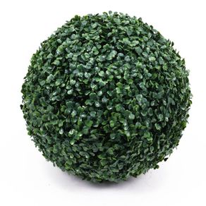 Esfera Decorativa de Boj Artificial Verde 23 Cm