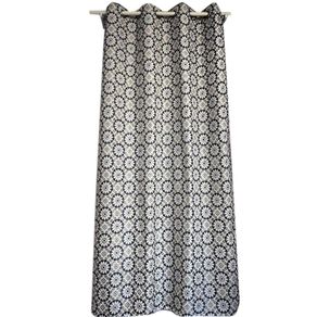 Set de Cortina + Funda para Cojín Azul