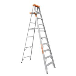 Escalera de Aluminio Tipo Tijera de 9 Escalones