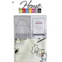 Set de Cortinas para Cocina Chef 3 Pzas