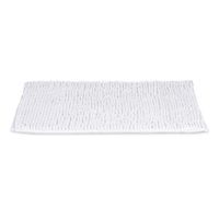 Alfombra Chenille para Baño Blanca 40x60 Cm - Arte Regal