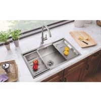 Lavatrastos de Acero Inoxidable de Una Fosa 80 Cm - Prymium