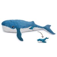 Peluche Mamá y Bebé Ballena Azul - Les Ptipotos