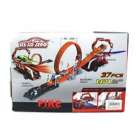 Pista de Carros 37 Pzas 34X23X9 Cm