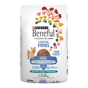 Concentrado para Perro Adulto y Minis de Pavo 2 Kg - Beneful