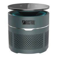 Mini Purificador de Ambiente para Escritorio Gris