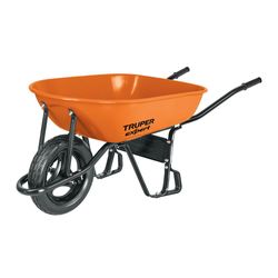 Carretilla Naranja Super Reforzada Expert - Truper Varias Capacidades