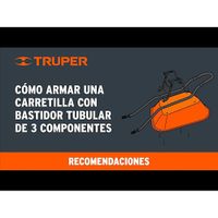 Carretilla Naranja Super Reforzada Expert - Truper Varias Capacidades