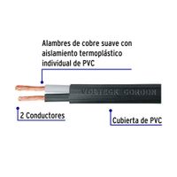 Cable TSJ Uso Extra Rudo Venta por Metro 2 X 12 AWG