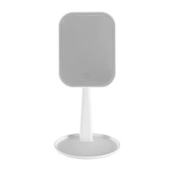 Espejo Cuadrado con Luz LED y Base