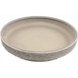 Plato Redondo para Maceta Gris Perla 4 Plg
