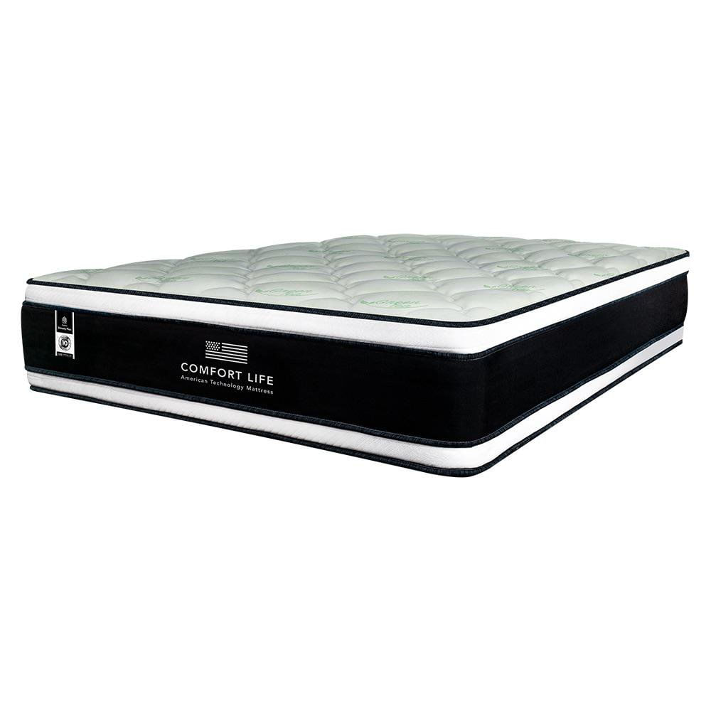 Colchón Dinasty Plus Firme Confortable con Doble Euro Pillow - Varios Tamaños