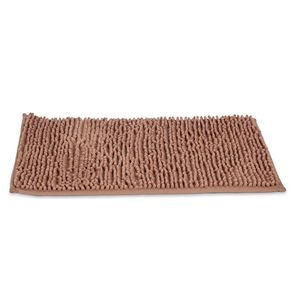Alfombra Chenille para Baño Café 40 x 60 Cm - Berilo