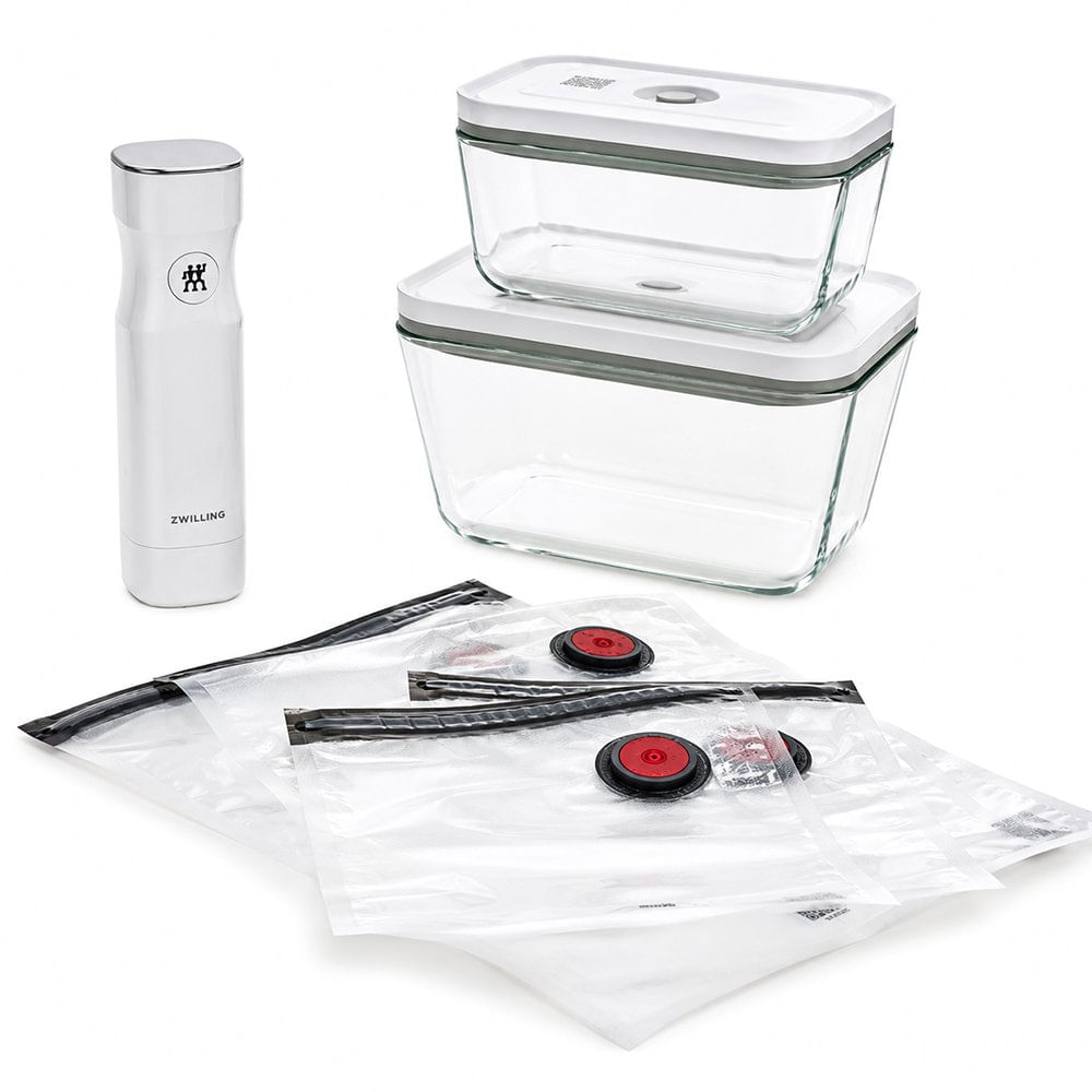 Set de Envasado al Vacío Fresh & Save de Vidrio de Borosilicato para Conservación de Alime…