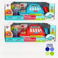 Caja Registradora Luces y Sonido 15 Pzas Diseños Surtidos