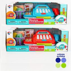 Caja Registradora Luces y Sonido 15 Pzas Diseños Surtidos