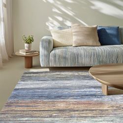Alfombra de Área Argentum Colores Fríos 240 x 330cm