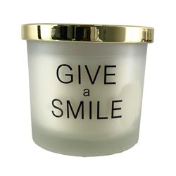 Vela Give A Smile Aromas Surtidos 8.5x8.5x7.5 Cm - Concepts
