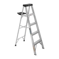 Escalera de Aluminio Tipo Tijera de 5 Pies