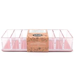 Organizador de Cosméticos Rosa