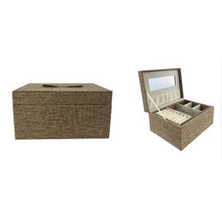 Joyero en Forma de Caja 20.5x15.5x10 Cm