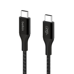 Cable Belkin USB-C a USB-C 240W Negro 2 M
