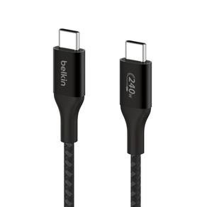 Cable Belkin USB-C a USB-C 240W Negro 2 M