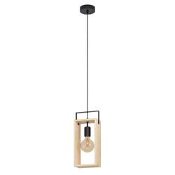 Lámpara de Colgar Famborough 1 Luz Madera
