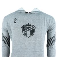 Sudadero Gris con Franjas Negras Comunicaciones - Varias Tallas